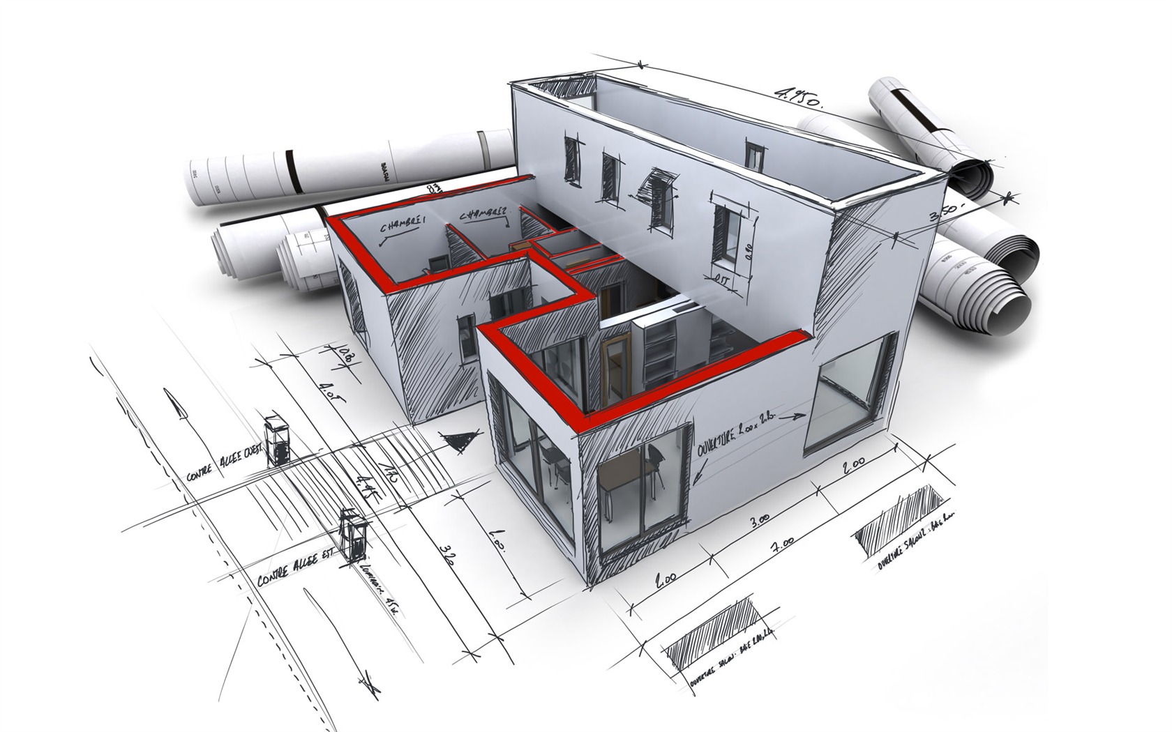 2D to BIM conversion services by Design Source India